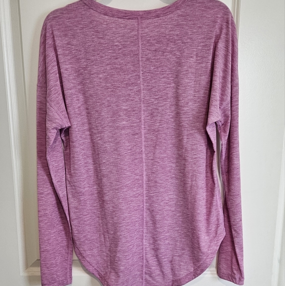 LUCY Purple Long Sleeve Lightweight Athletic Work Out Top Women's Small - Picture 7 of 8